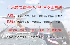 2017年MBA/MPA國家線發(fā)布！申請調(diào)劑3月17日開始